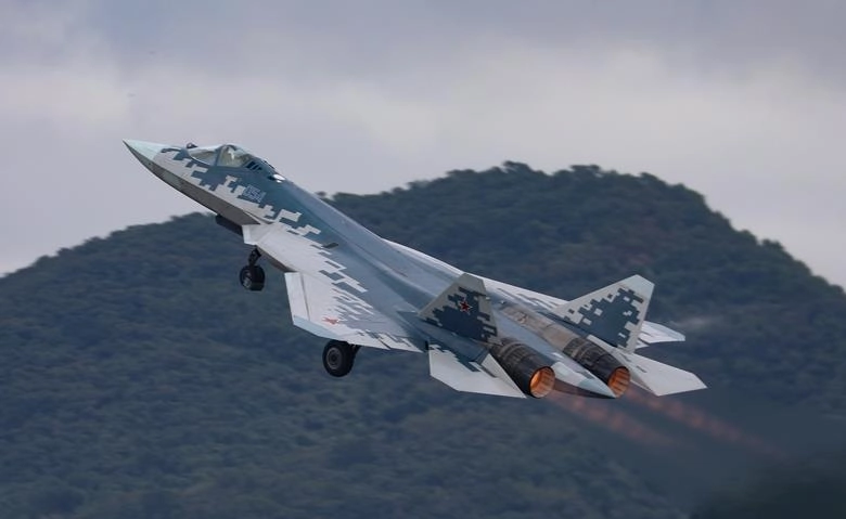 fifth-generation Su-57 fighter jet 