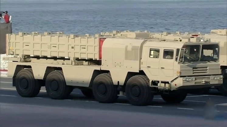 Launcher vehicle of the SY-400 missile system