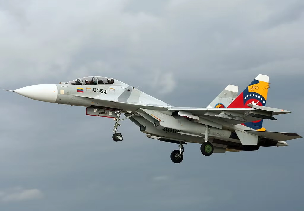 venezuelan Su 30MK2 fighter jet