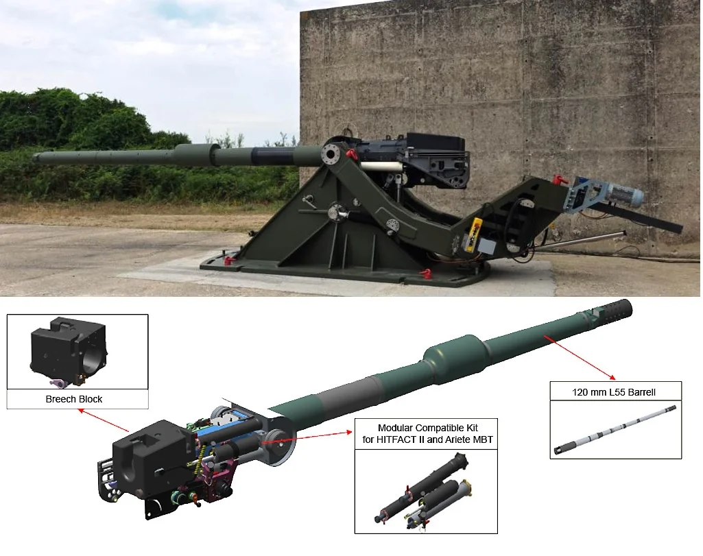 120 mm L55 tank gun 120 mm L55 tank gun