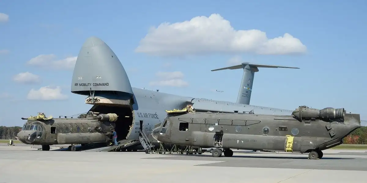C-5M Super Galaxy Cargo Aircraft