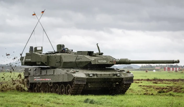 German Leopard 2a8 tank