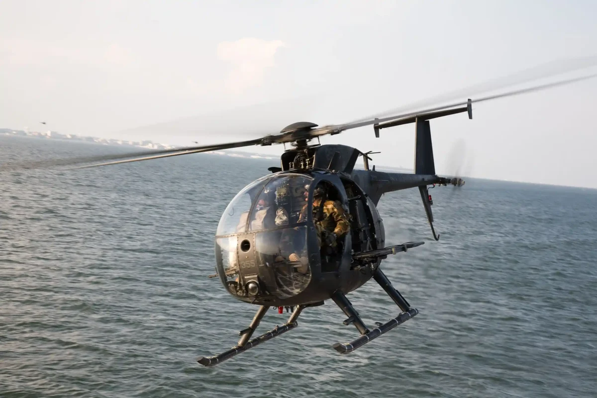 mh-6 helicopter