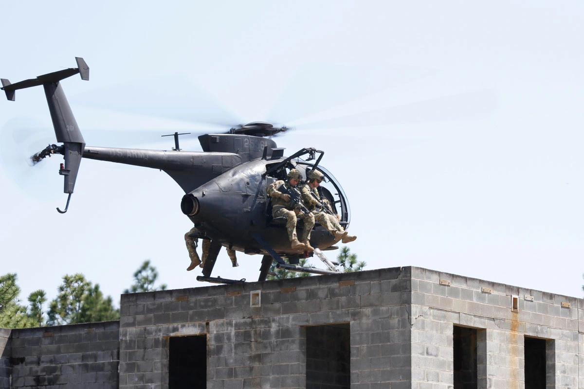 mh-6 little bird light-attack helicopter