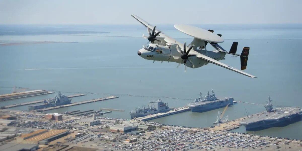 US Navy E-2D Hawkeye