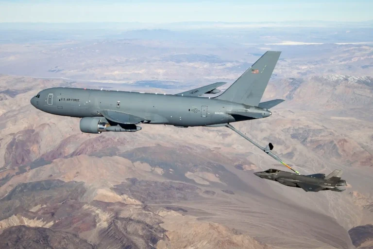 KC-46 Refuels F-35