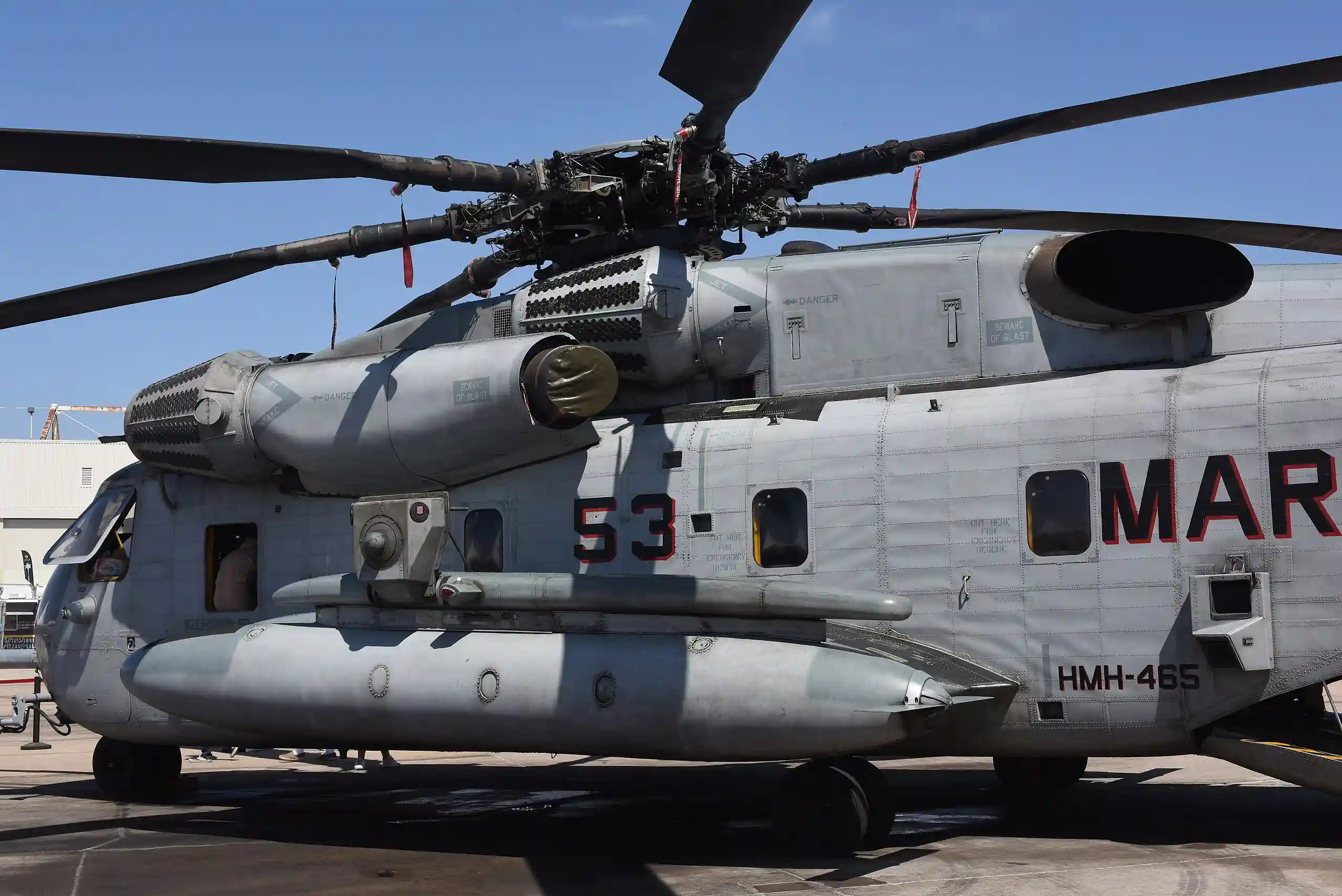 Sikorsky ch-53e super stallion engine