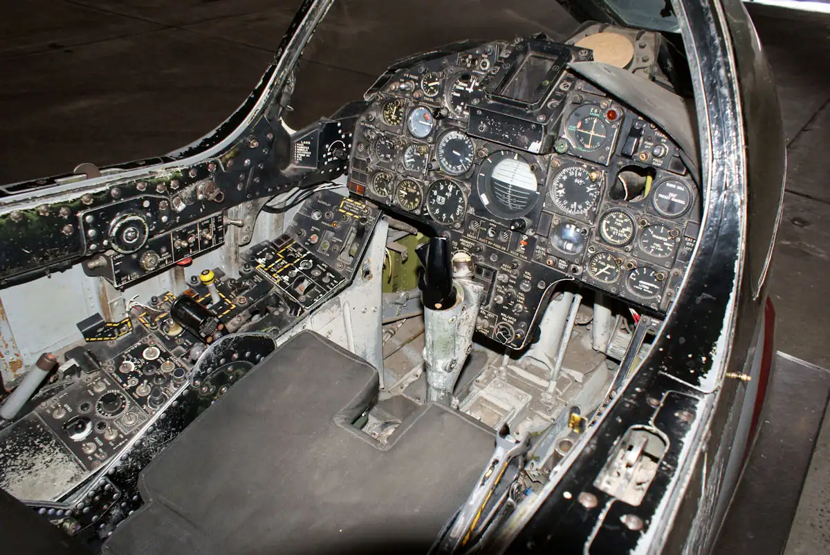 Vought F-8 Crusader Cockpit