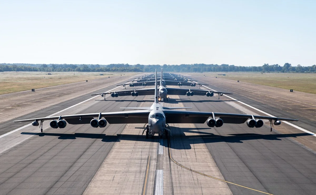 b-52 bomber elephant walk