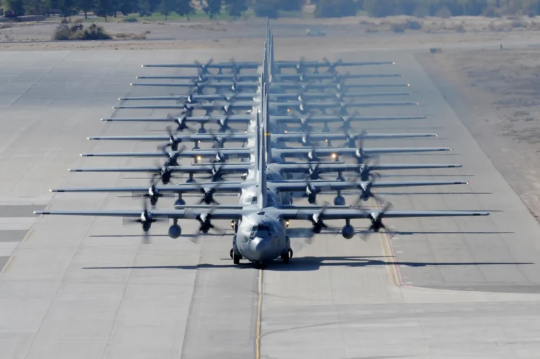 c-130 hercules elephant walk