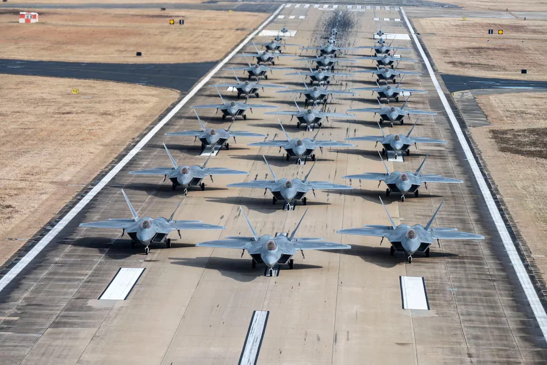f-22 elephant walk