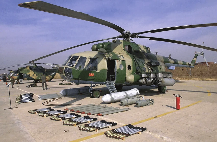 mi-8 helicopter weapon