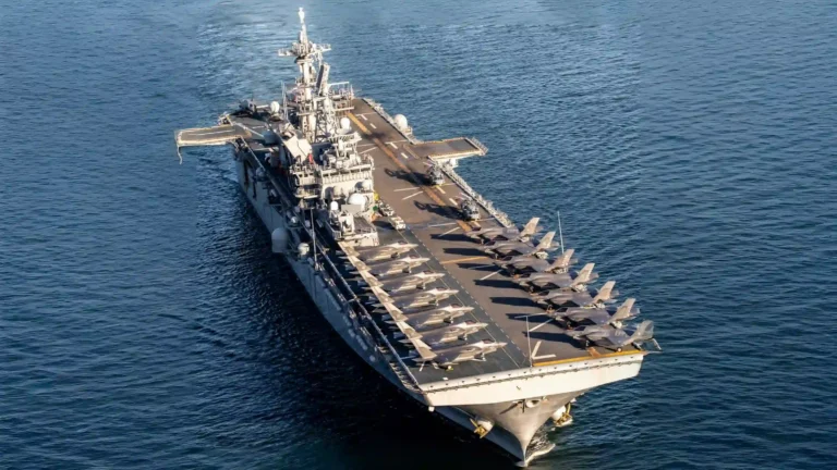 USS Tripoli amphibious ship