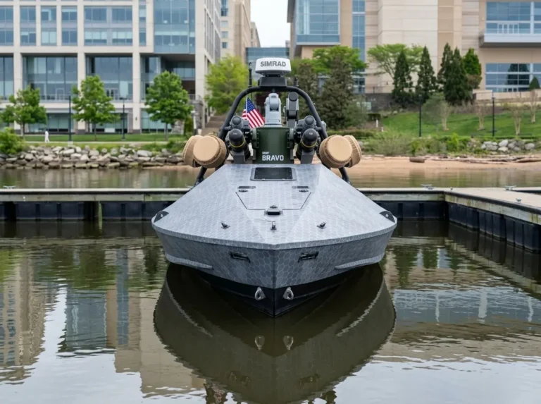 US Navy Comet USV Unveils Missile Armed Drone Vessel