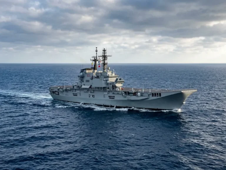 Italy Giuseppe Garibaldi Carrier Transfer Boosts Indonesia Navy