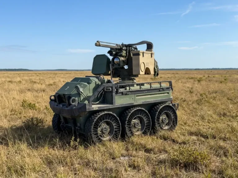 U.S. Army Tests Hunter Wolf UGV with Armed Support Capability