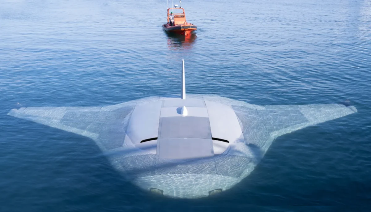 manta ray drone
