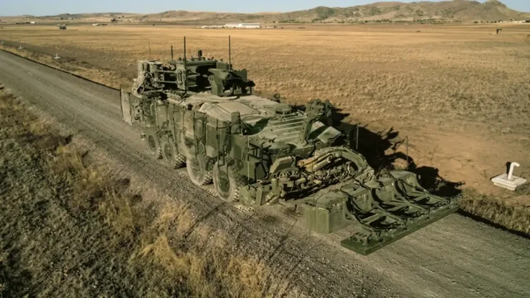 ASELSAN Showcases YENER 100-G Mine Detection System on ARMA 8x8