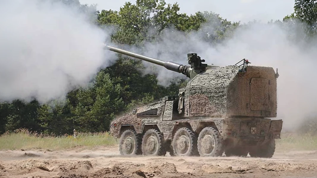 RCH 155 self-propelled howitzer