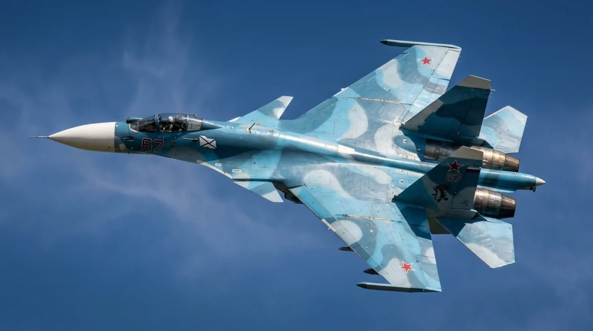 Sukhoi Su-33 fighter jet