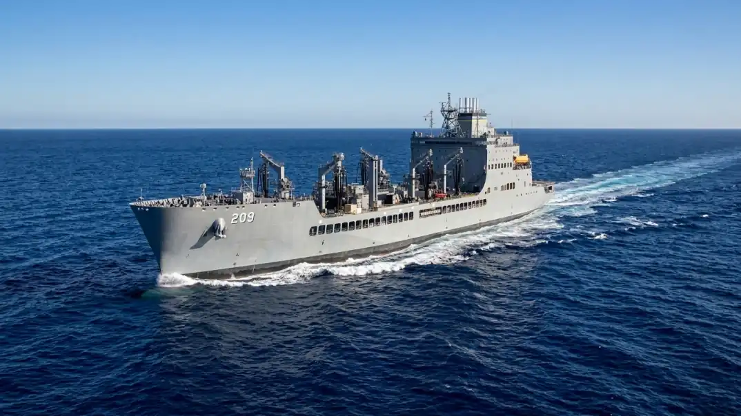 US Navy T-AO 217 Oil Tanker
