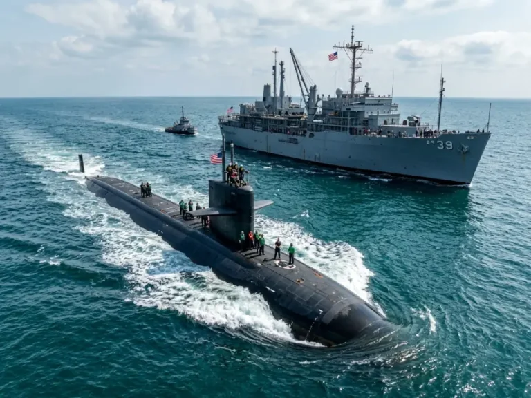 US Navy AS(X) Submarine Tenders Boost Nuclear Fleet Endurance