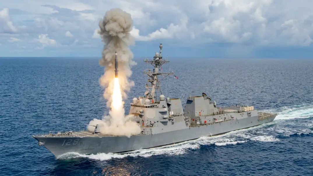 US Navy USS Ted Stevens Destroyer Strengthens Missile Defense
