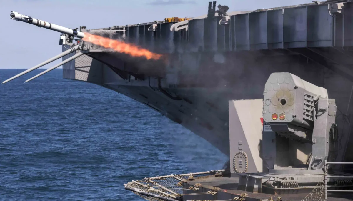 rolling airframe missile