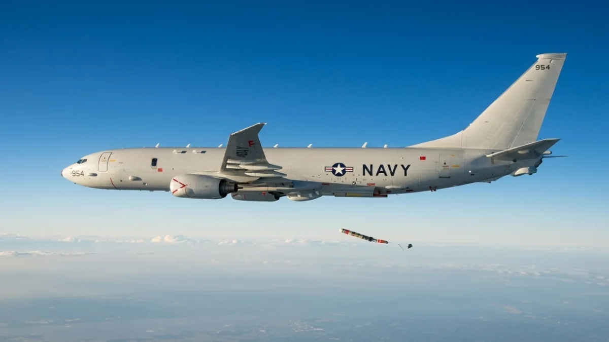 Boeing P 8 Poseidon First P-8 Poseidon Missile Test Aircraft Joins Pacific Range Operations