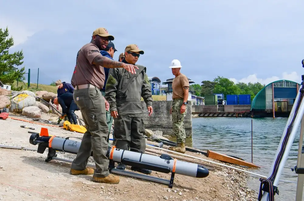 CONDUCTS UUV U.S. Navy Underwater Drones