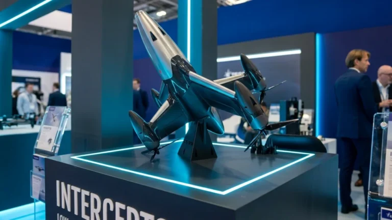 Unveiled at Eurosatory Interceptor MR Counter Drone System Targets Shahed Drones Beyond 5 Km