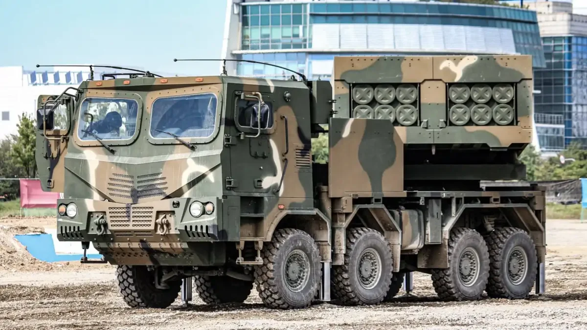 K239 Chunmoo Hanwha Chunmoo MLRS
