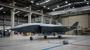 Boeing Unveils MQ-28 Ghost Bat Drone Armed With AMRAAM Missiles