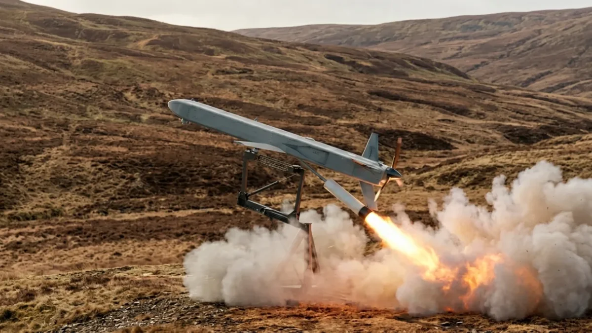 New UK Ground Launched Missile The Skylance Missile