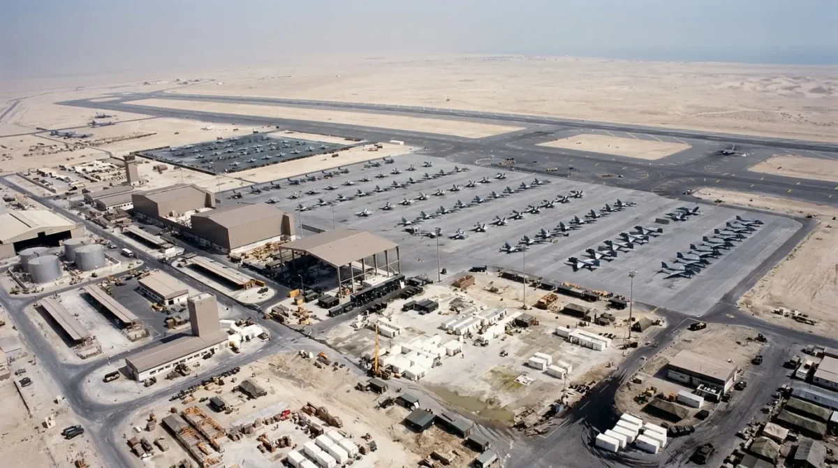 Al Udeid US military bases in Middle East