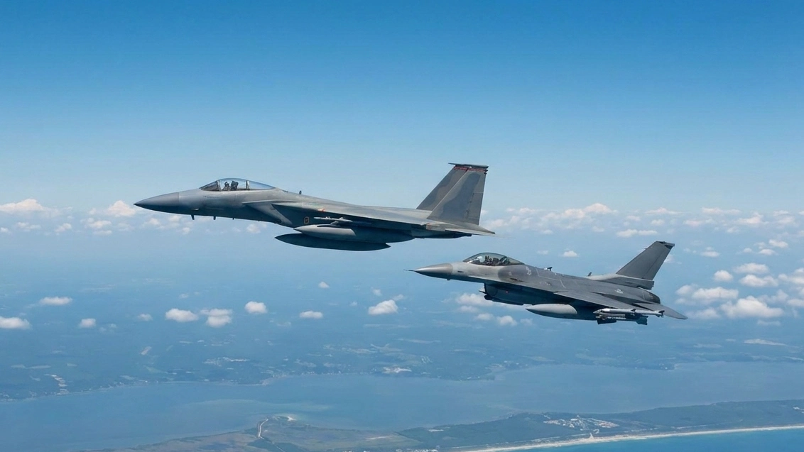 f-16 vs f-15 fighter jet