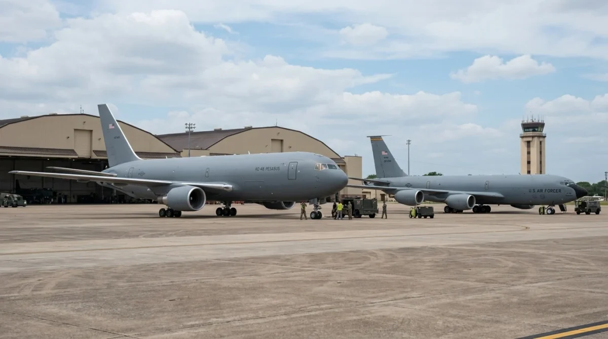 kc 135 vs kc 46 kc-135 vs kc-46