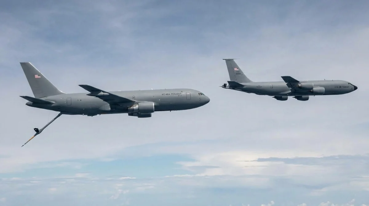kc 46 vs kc 135 KC-46 vs KC-135