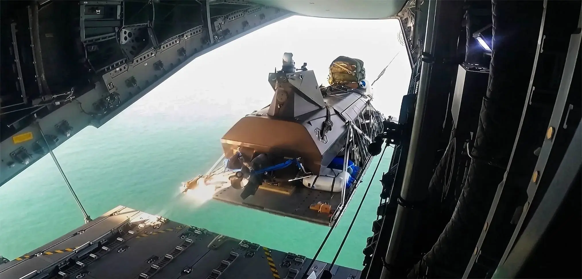 Kraken K3 Royal Navy Tests Kraken K3 Scout for Rapid A400M Maritime Deployment