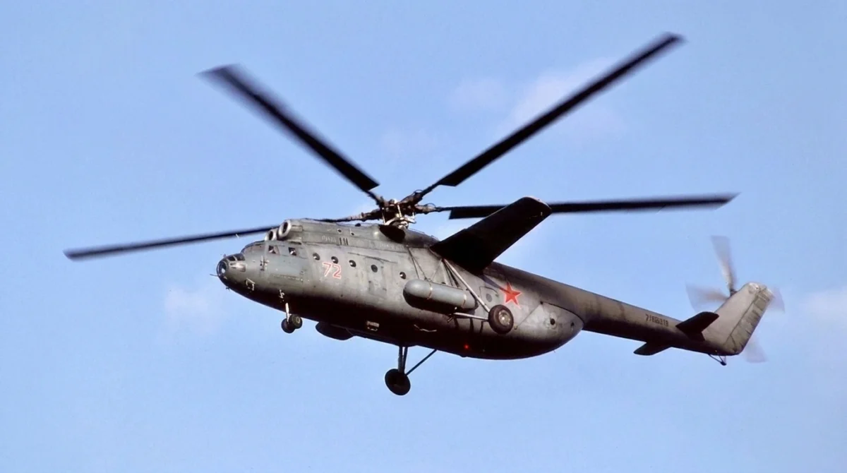 Russian Mi-6 Helicopter