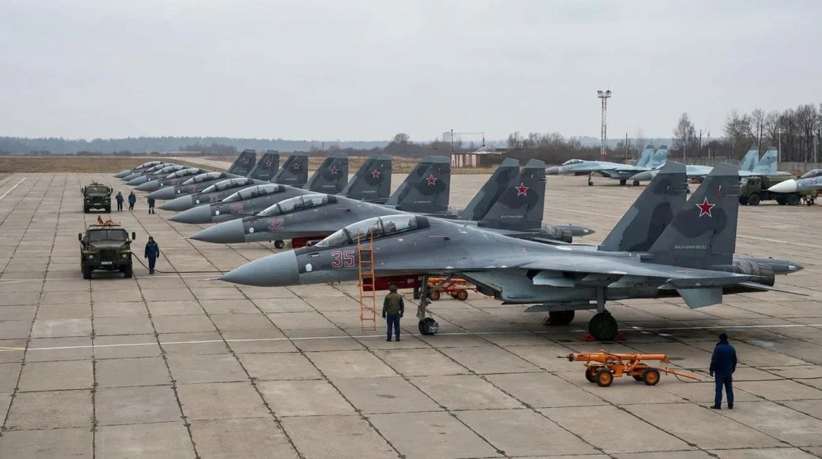 Russian Su-35 fleet