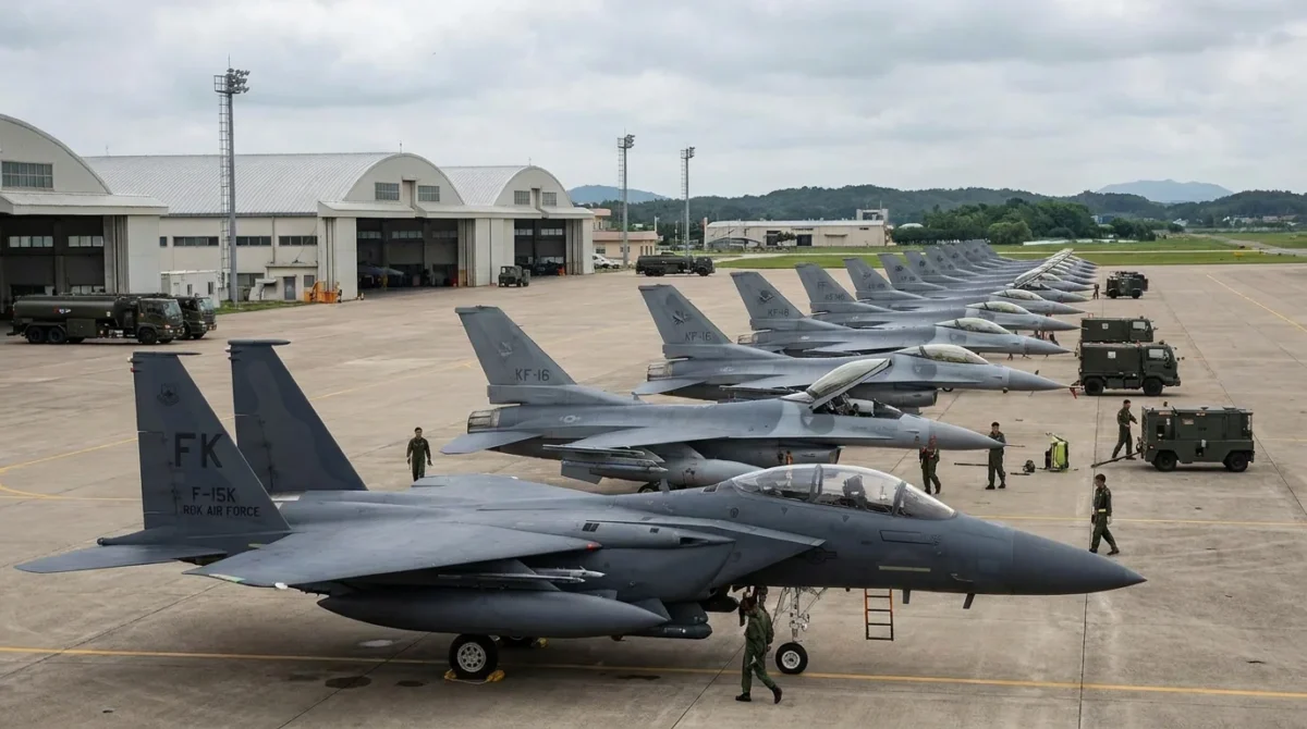 South Korea fighter jet