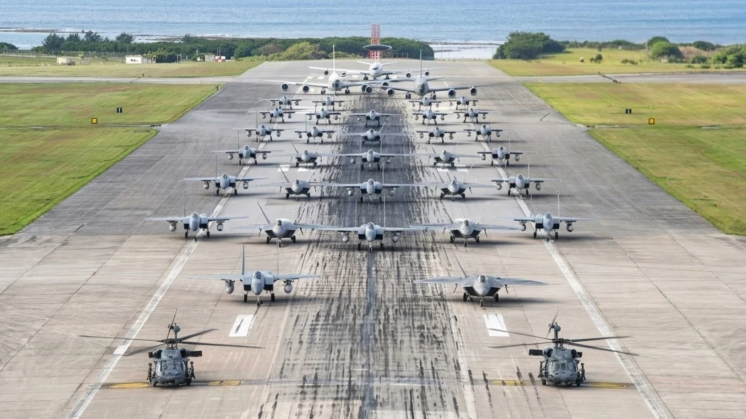 US Air Force, the largest air force in the world